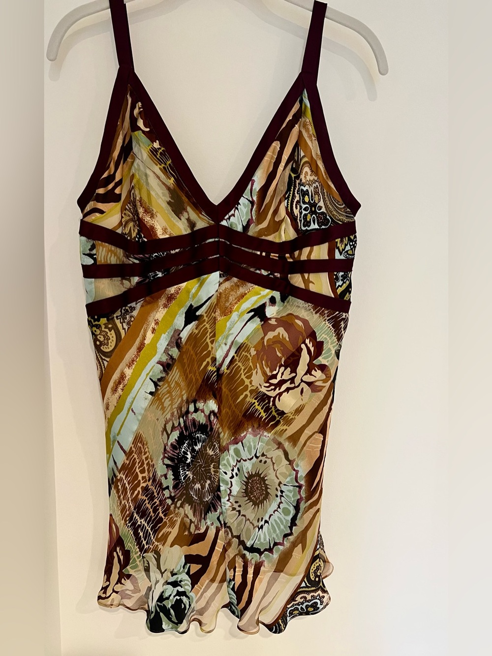 Silk Chiffon Sleeveless Top